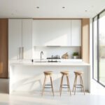 white oak and white kitchen 1