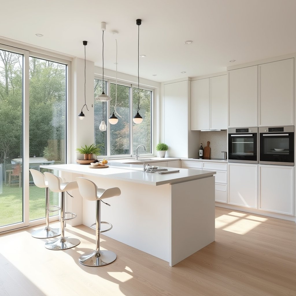 white oak and white kitchen 30