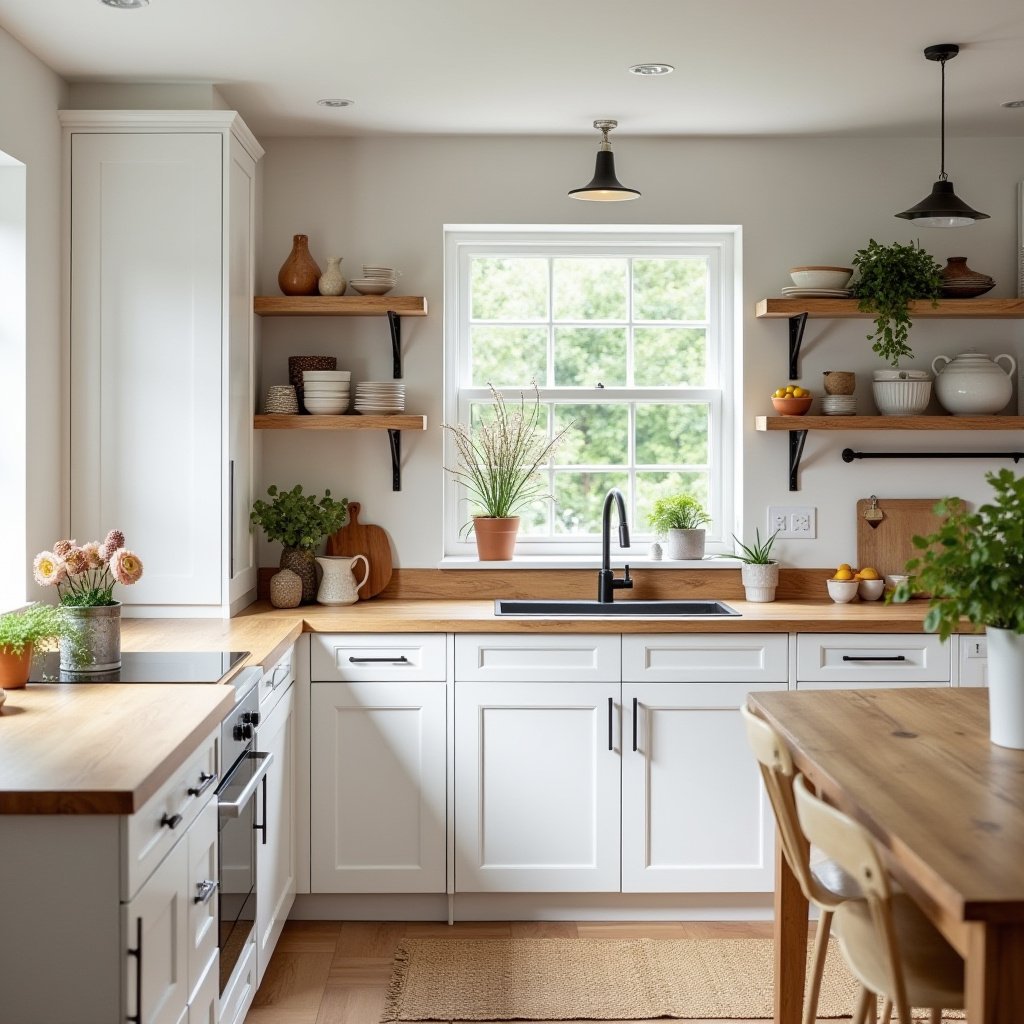 white oak and white kitchen 35