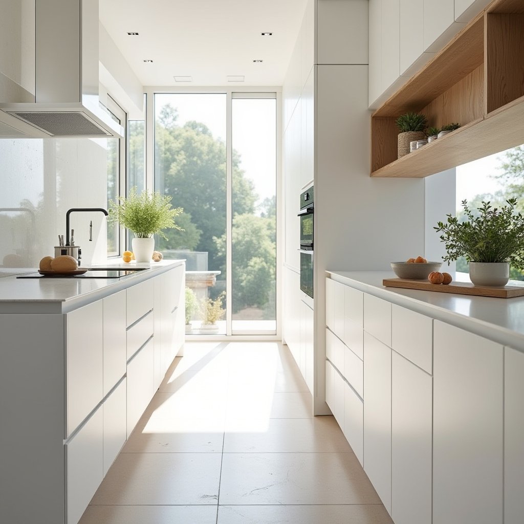 white oak and white kitchen 39