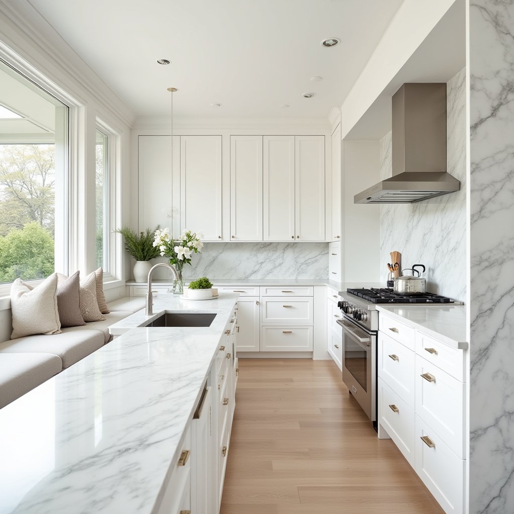 white oak and white kitchen 7