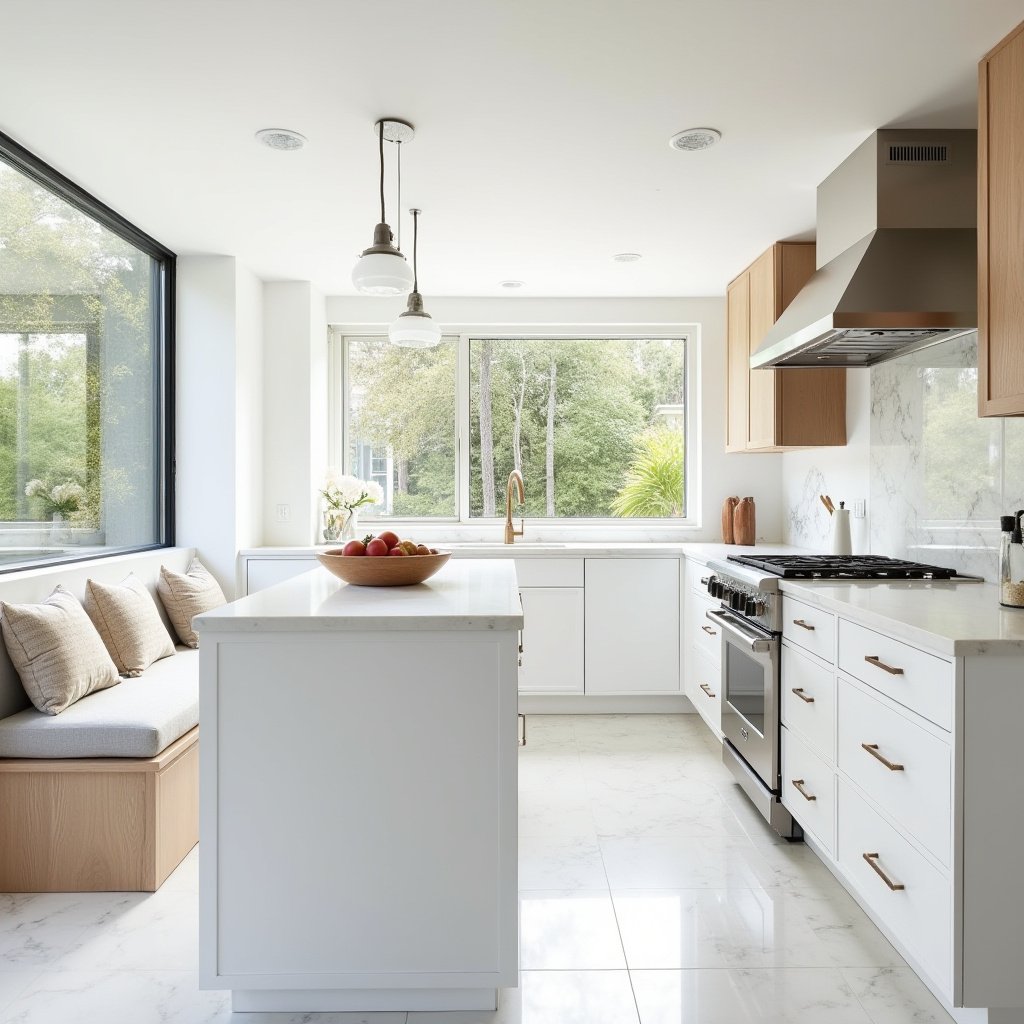 white oak and white kitchen 8