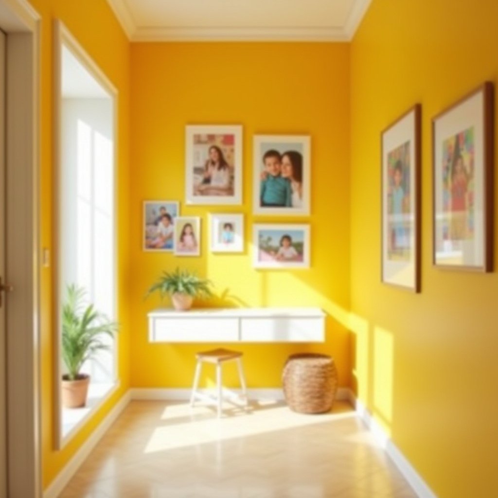 yellow hallway 1