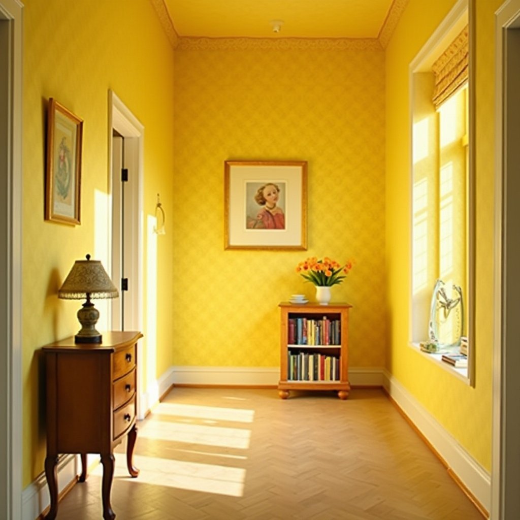 yellow hallway 10