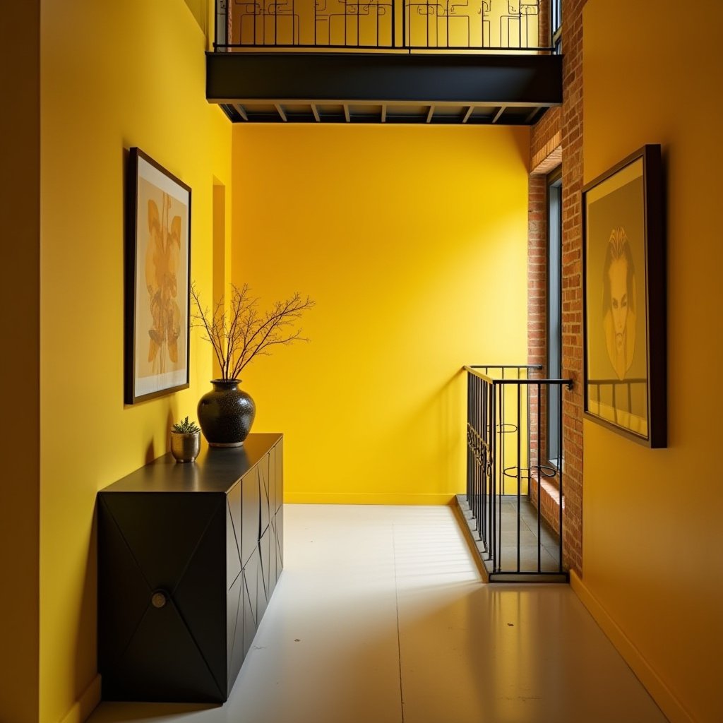 yellow hallway 11