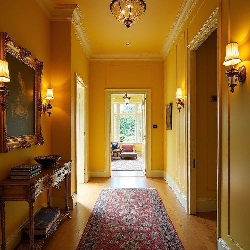 yellow hallway 15