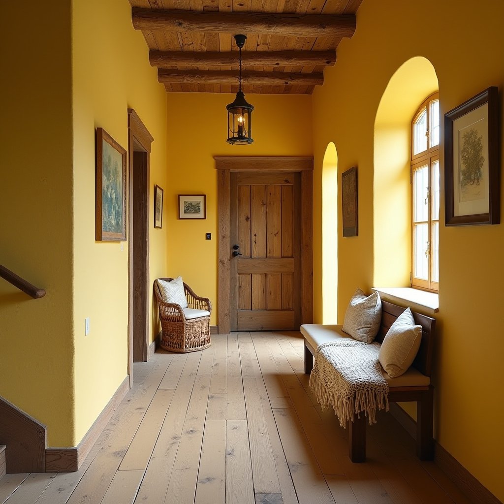 yellow hallway 24