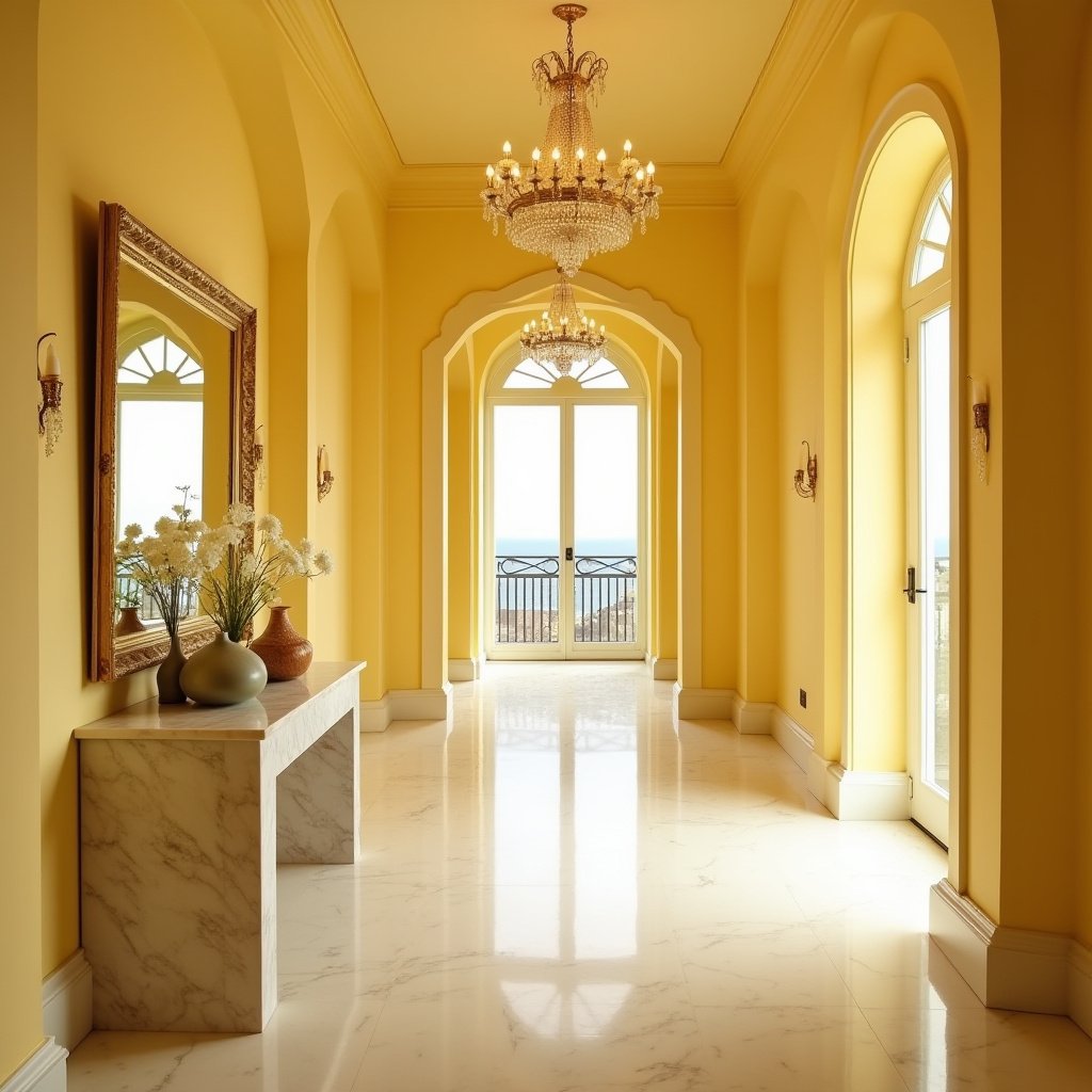 yellow hallway 25