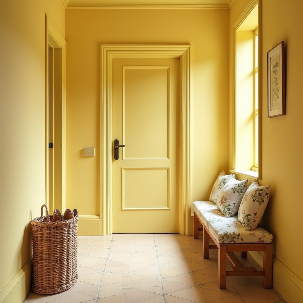 yellow hallway 30