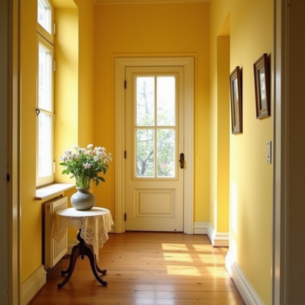 yellow hallway 39