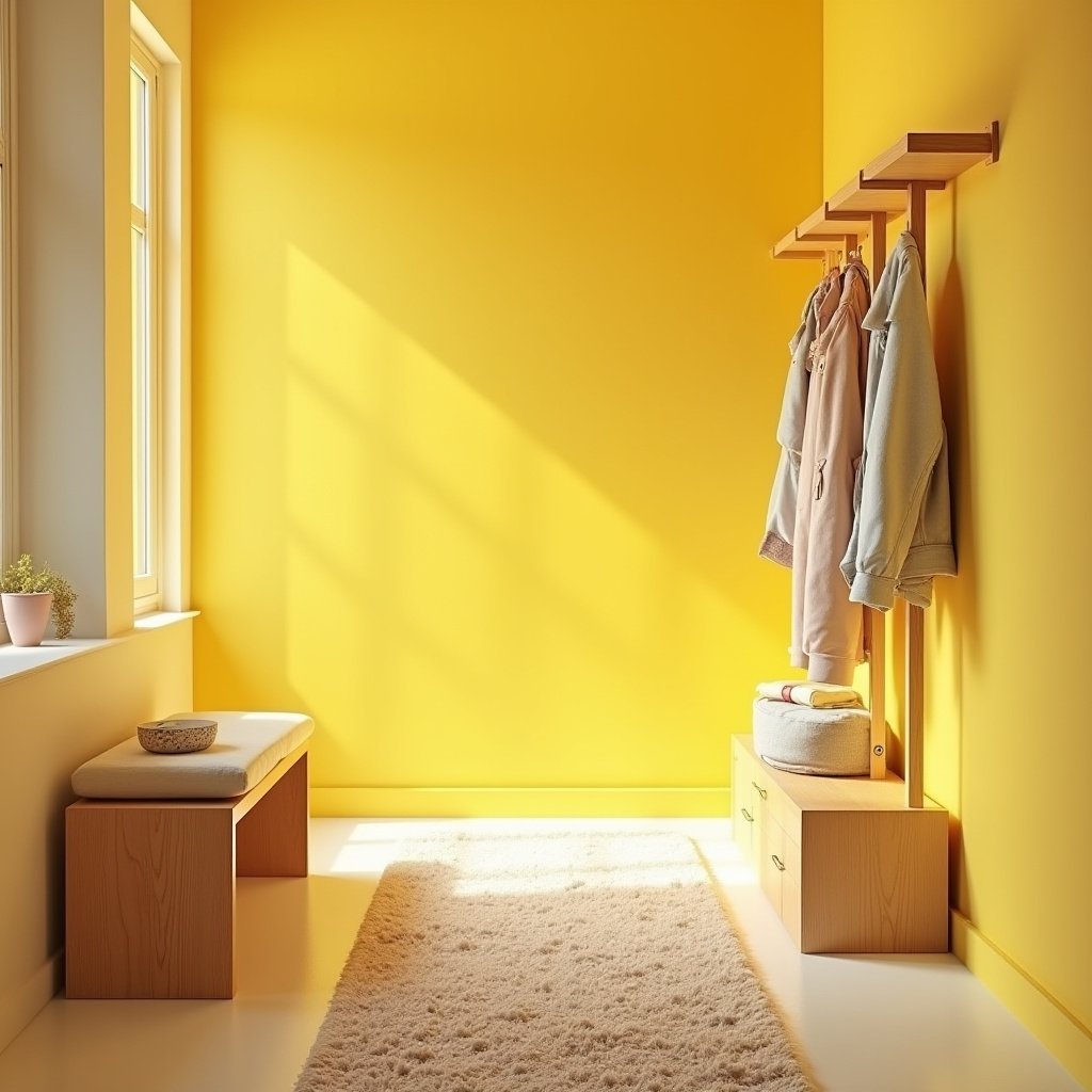 yellow hallway 4