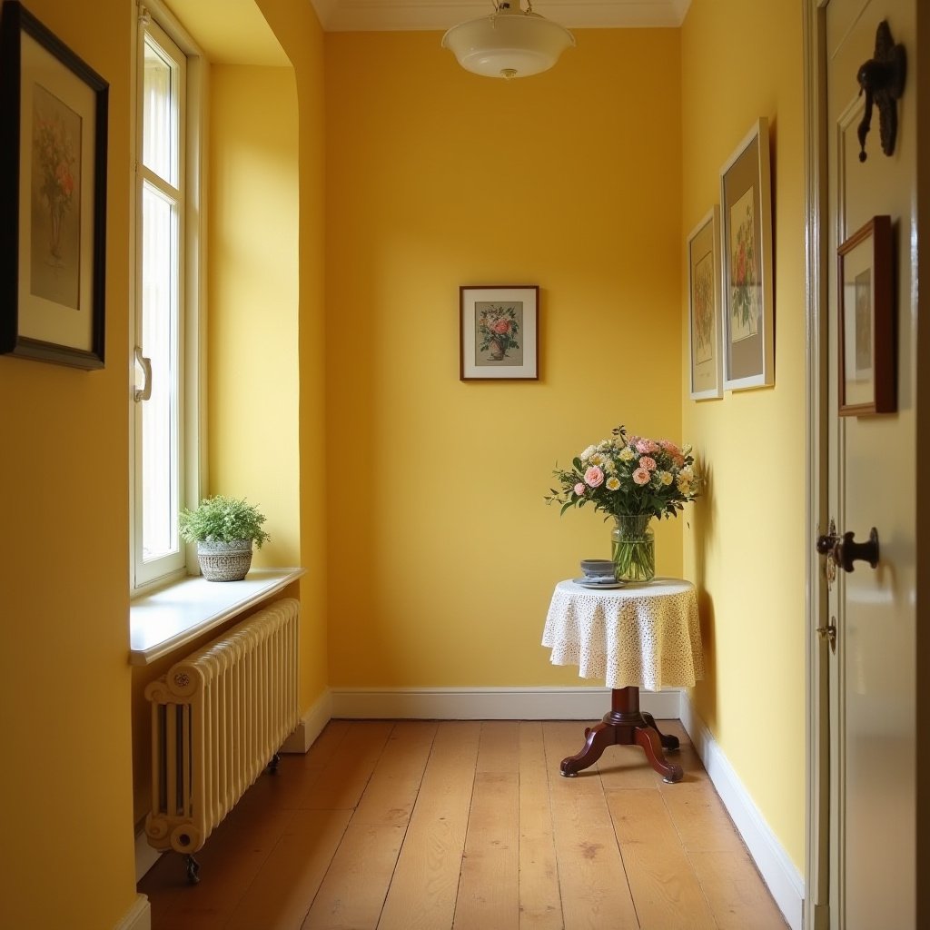 yellow hallway 40