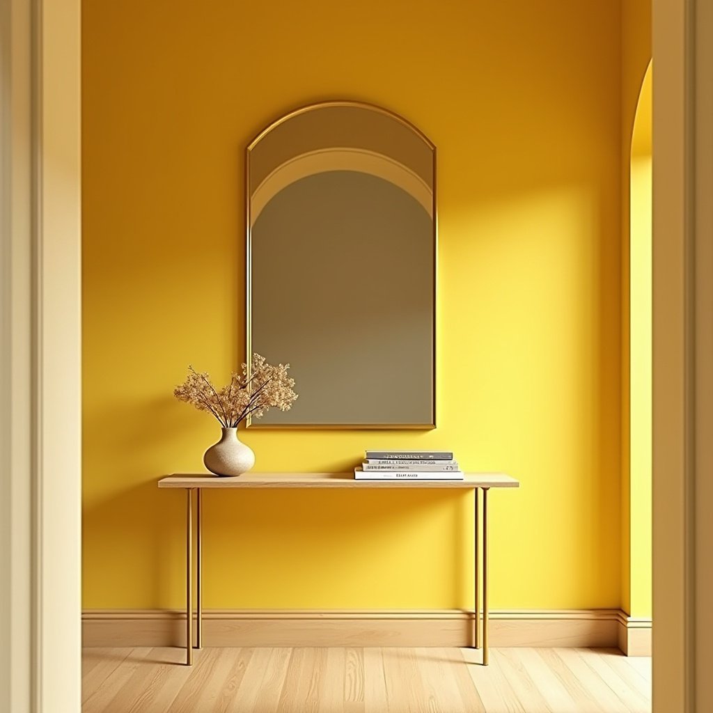 yellow hallway 6