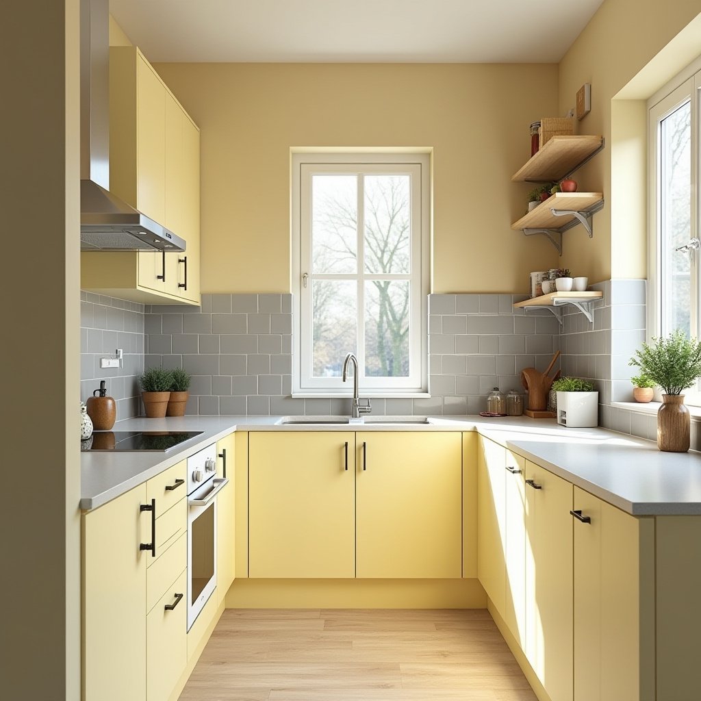 yellow kitchen cabinets 18