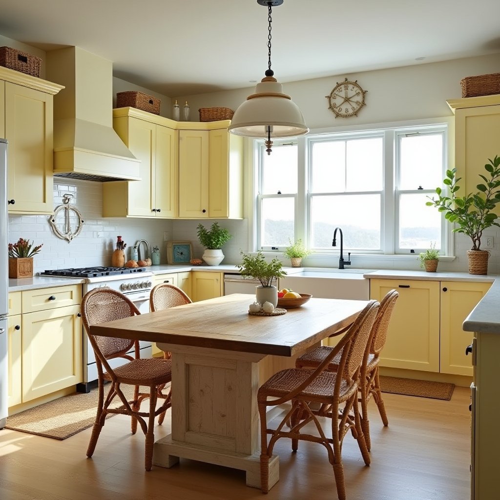 yellow kitchen cabinets 19